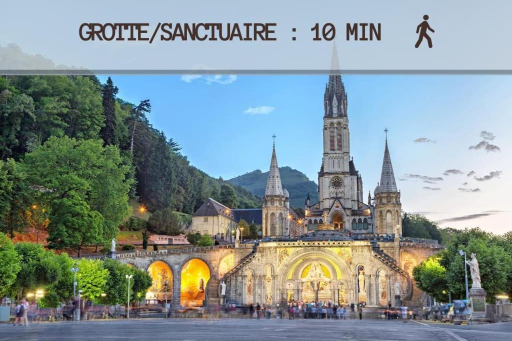 Апартаменти Le Jeanne 4/6 Couchages, Wifi, Sanctuaire Лурд Екстер'єр фото